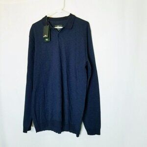 RODD & GUNN Sport fit Pullover shelton‎ top Navy blue size Large NWT